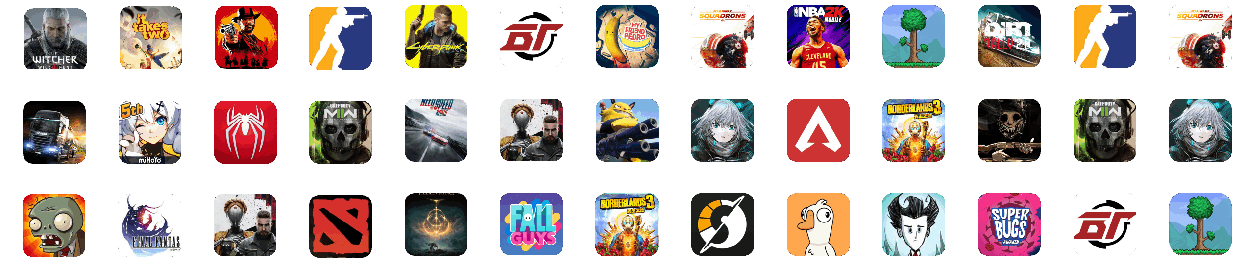 肥猫云电脑游戏库展示